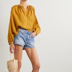 Doen Jane-style embroidered blouse